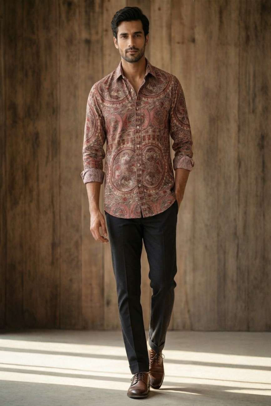 Jute Paisley Shirt